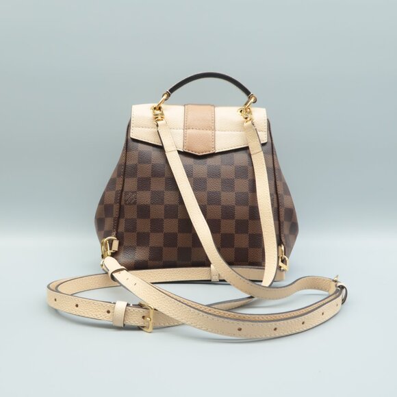 Louis Vuitton Clapton Brown Damier Ebene Canvas Backpack - Picture 4 of 12